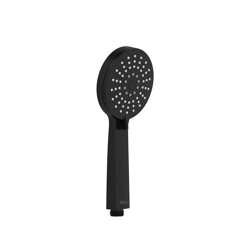 Riobel 4370BK- 3-jet hand shower | FaucetExpress.ca
