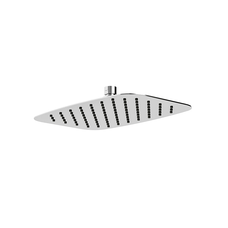 Riobel 495C- 20 cm X 30 cm (8" x 12") rectangular shower head | FaucetExpress.ca