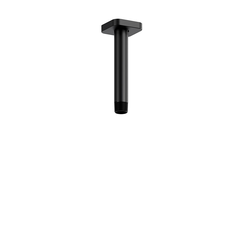 Riobel 578BK- 15 cm (6") vertical shower arm | FaucetExpress.ca