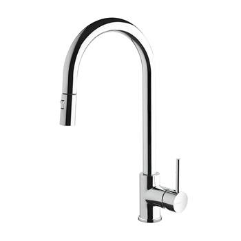 Newform 63435 CH- Real Kitchen Single Lever Sink Mixer | FaucetExpress.ca