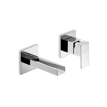Newform 66530 CH- Ergo-Open Wallmount Single Lever Basin Mixer | FaucetExpress.ca