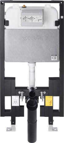 Duravit WD1022000090- Dura System Toilet In Wall Standard Tank & Carrier - 1.6 / 0.8 GPF