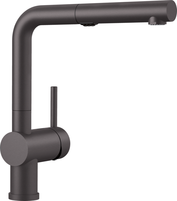 Blanco 526369- Linus Pull Out 1.5 GPM, Cinder - FaucetExpress.ca