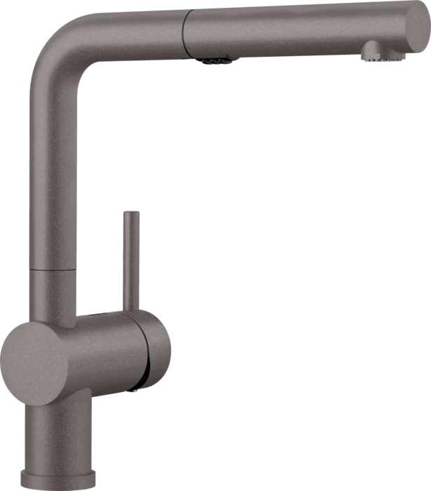 Blanco 526370- Linus Pull Out 1.5 GPM, Metallic Gray - FaucetExpress.ca