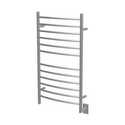 Amba RWHL-CP- Radiant Large Hardwired Curved Jeeves Towel Warmer - FaucetExpress.ca