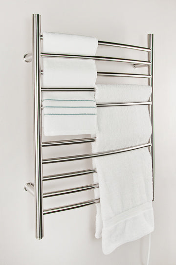Amba RWP-CP- Radiant Plug-in Curved Jeeves Towel Warmer - FaucetExpress.ca