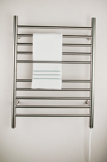 Amba RWP-SB- Radiant Plug-in Straight Jeeves Towel Warmer - FaucetExpress.ca
