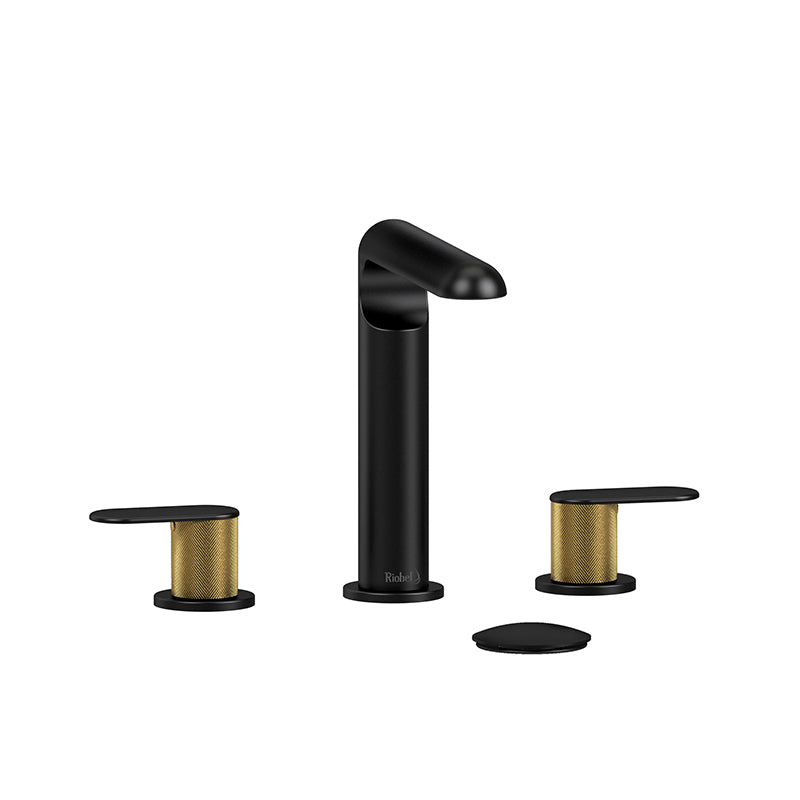 Riobel CI08KNBKBG- 8" lavatory faucet | FaucetExpress.ca