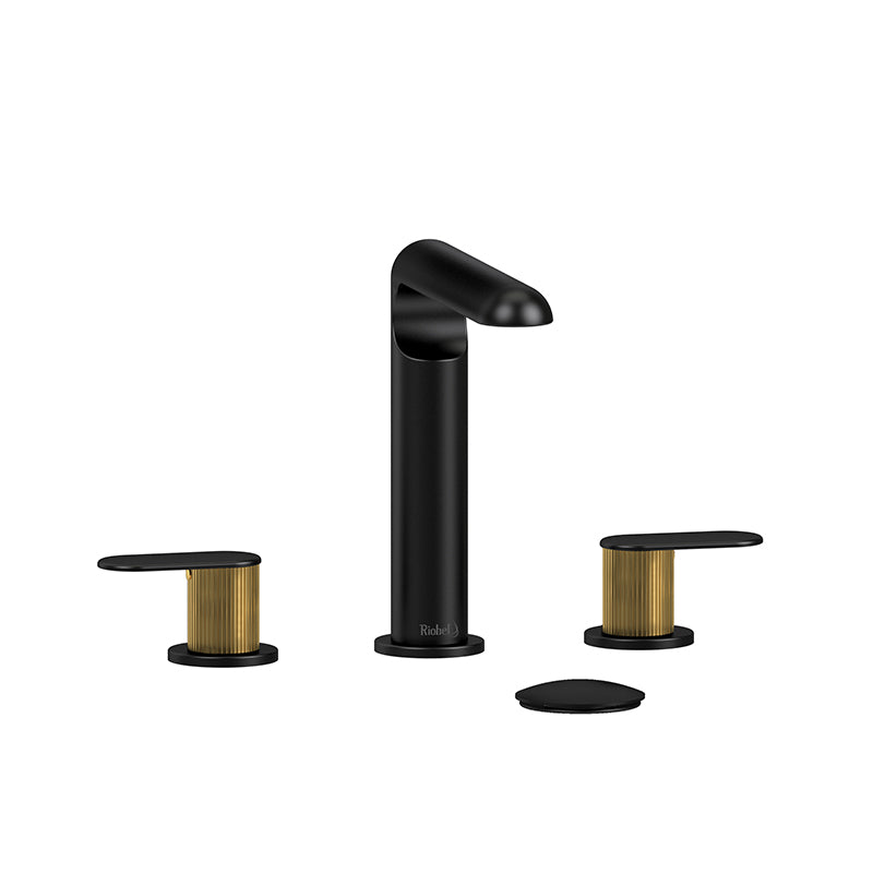 Riobel CI08LNBKBG- 8" lavatory faucet | FaucetExpress.ca