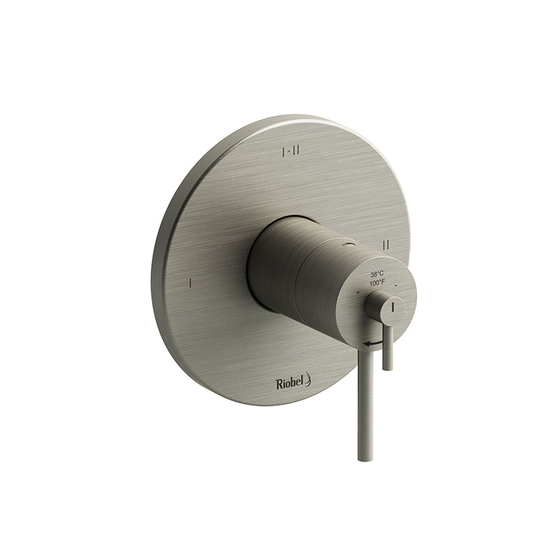 Riobel CSTM23BN- 2-way Type T/P (thermostatic/pressure balance) coaxial complete valve | FaucetExpress.ca