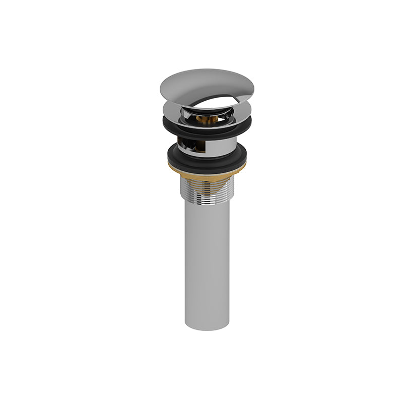 Riobel DB170C- Lavatory push drain with overflow | FaucetExpress.ca