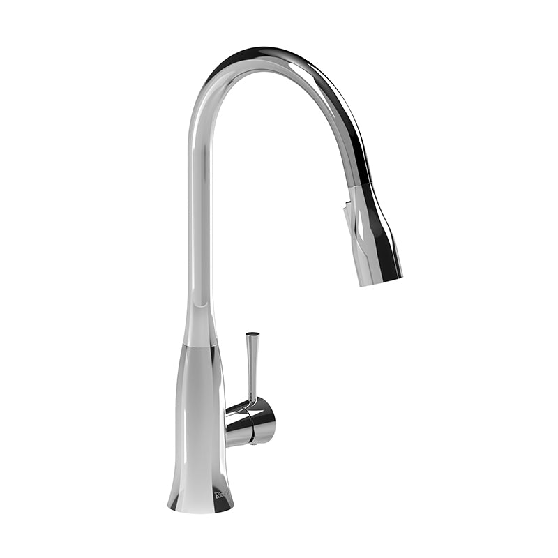 Riobel ED101C- Edge kitchen faucet with spray | FaucetExpress.ca