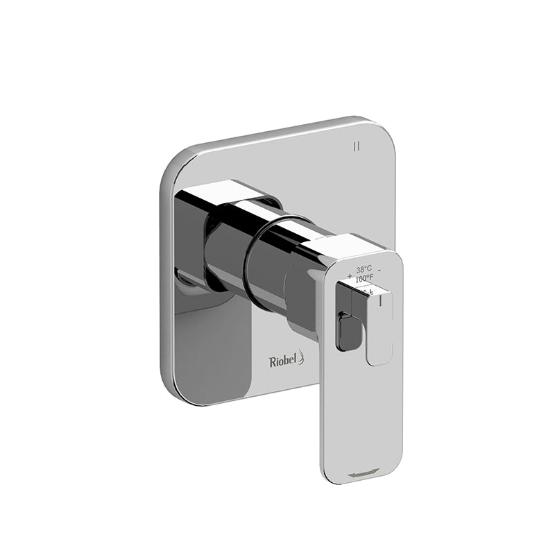 Riobel TEQ45BN- 3-way Type T/P (thermostatic/pressure balance) coaxial valve trim | FaucetExpress.ca