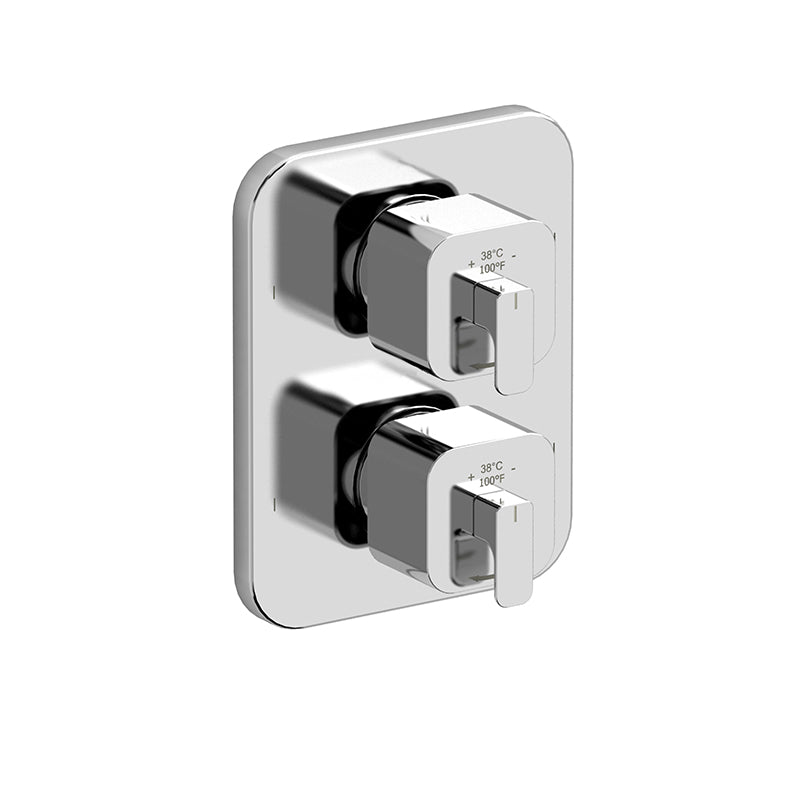 Riobel TEQ46C- 4-way Type T/P (thermostatic/pressure balance) coaxial valve trim | FaucetExpress.ca