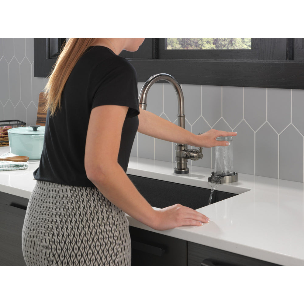 Delta GR250-KS- Metal Glass Rinser (Black Stainless)