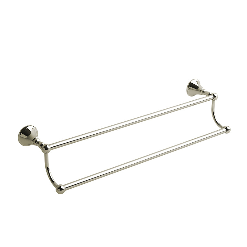 Riobel MM6PN- 60 cm (24") double towel bar | FaucetExpress.ca
