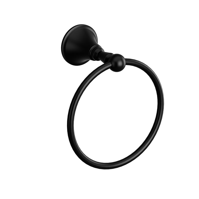 Riobel MM7BK- Towel ring | FaucetExpress.ca