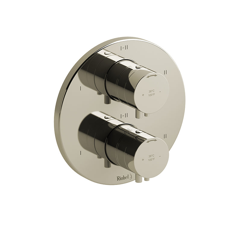 Riobel TPATM46PN- 4-way Type T/P (thermostatic/pressure balance) coaxial valve trim | FaucetExpress.ca