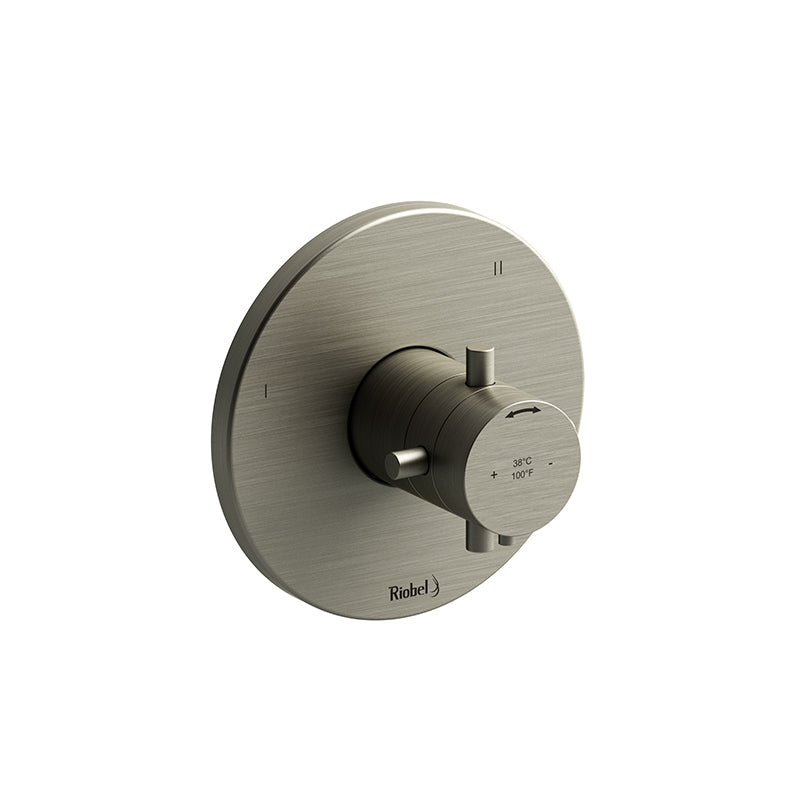 Riobel TPATM47+BN- 3-way no share Type T/P (thermostatic/pressure balance) coaxial valve trim | FaucetExpress.ca