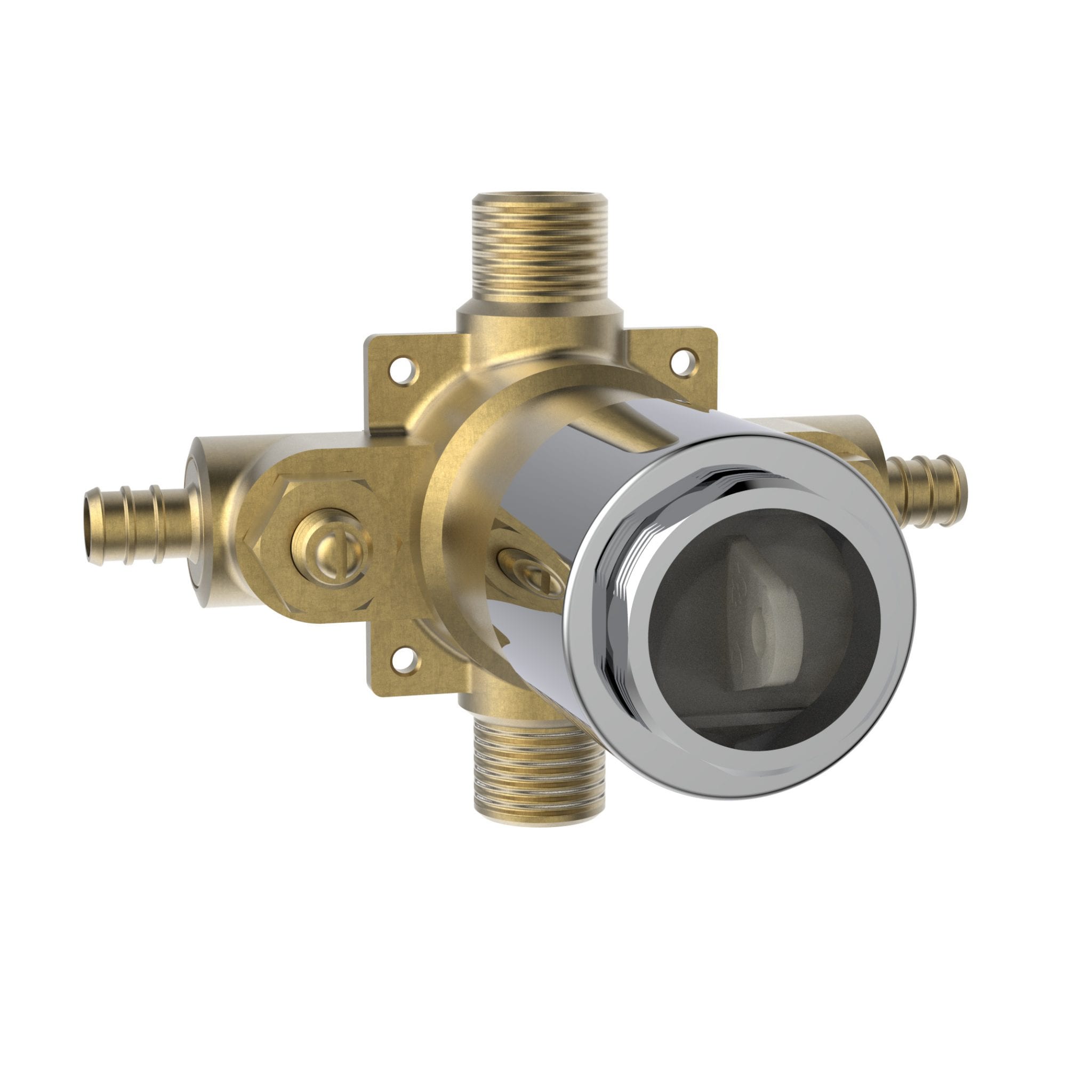 Bélanger 90TPVSRPEX- Pb Thermo Rough-In Valve For Pex Connection W/Check Stops