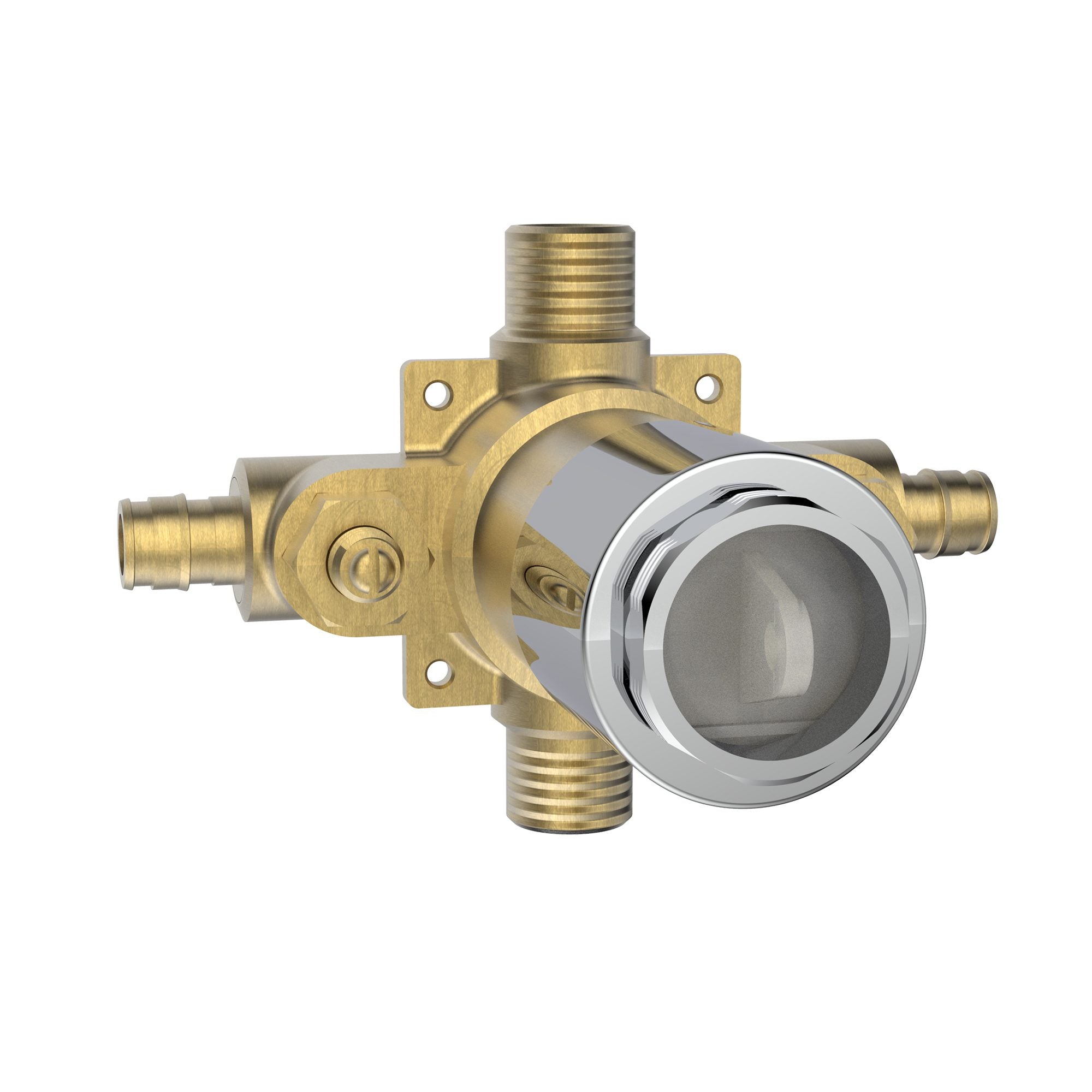 Bélanger 90TPVSRWIR- Pb Thermo Rough-In Valve For Wirsbo Connection W/Check Stops