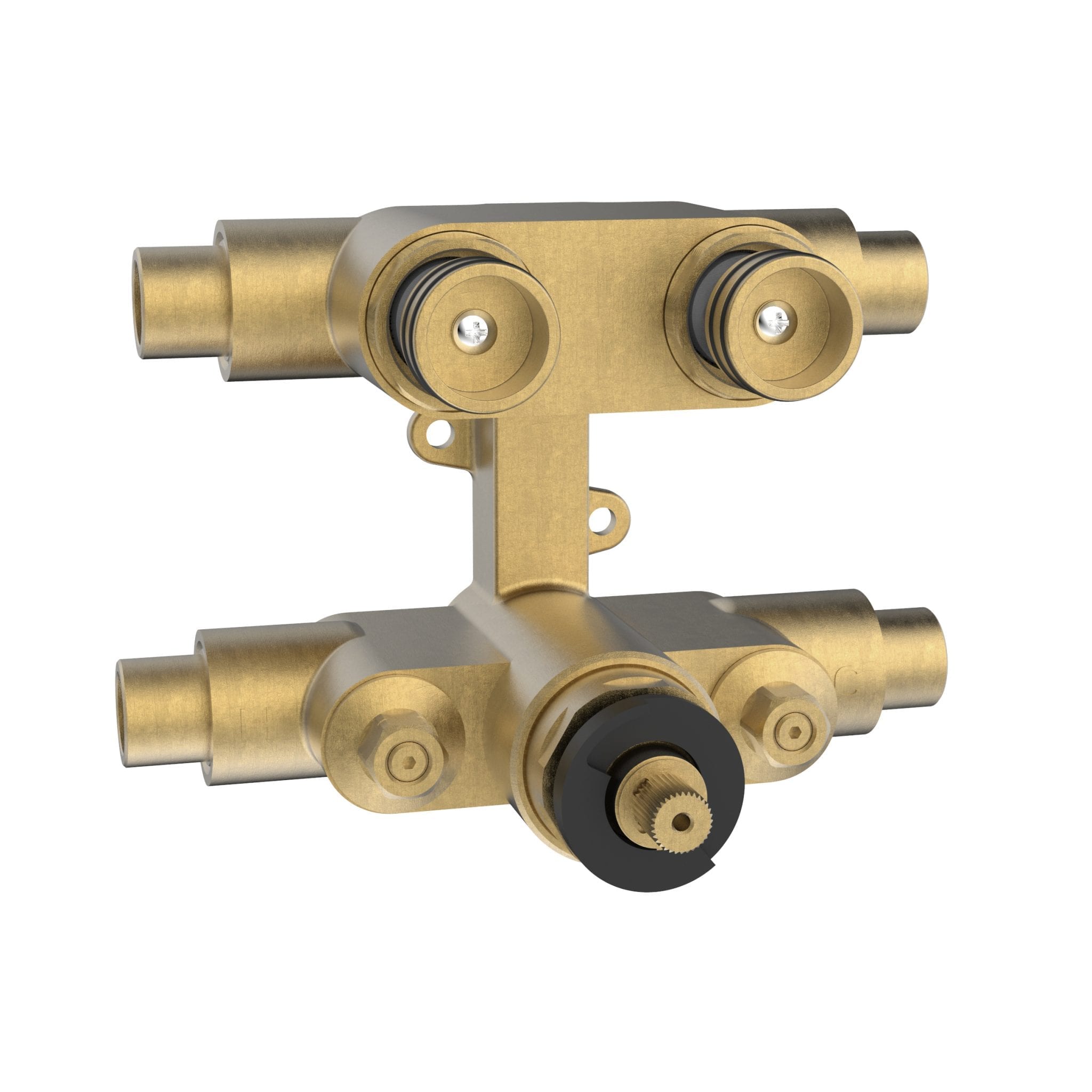 Bélanger 98TSR2DB- 2-Way Push Button Diverter Thermo Valve Rough-In