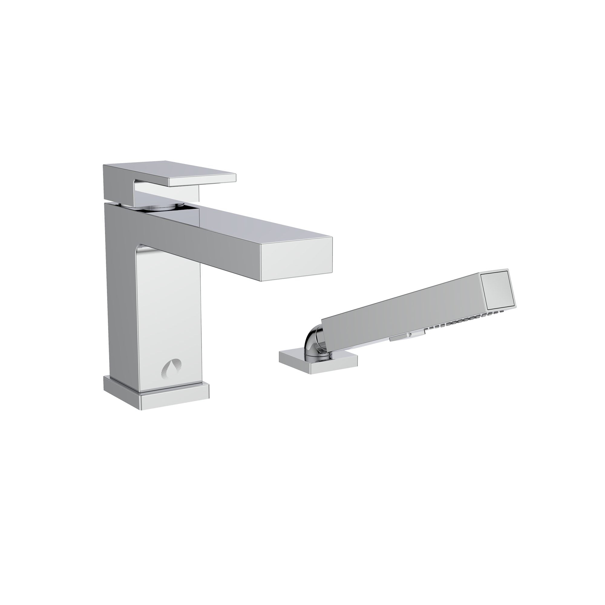 Bélanger AXO42CPPEX- Axo 2 Hole Roman Bathtub Faucet W/Integrated Diverter & Valve For Pex Connection