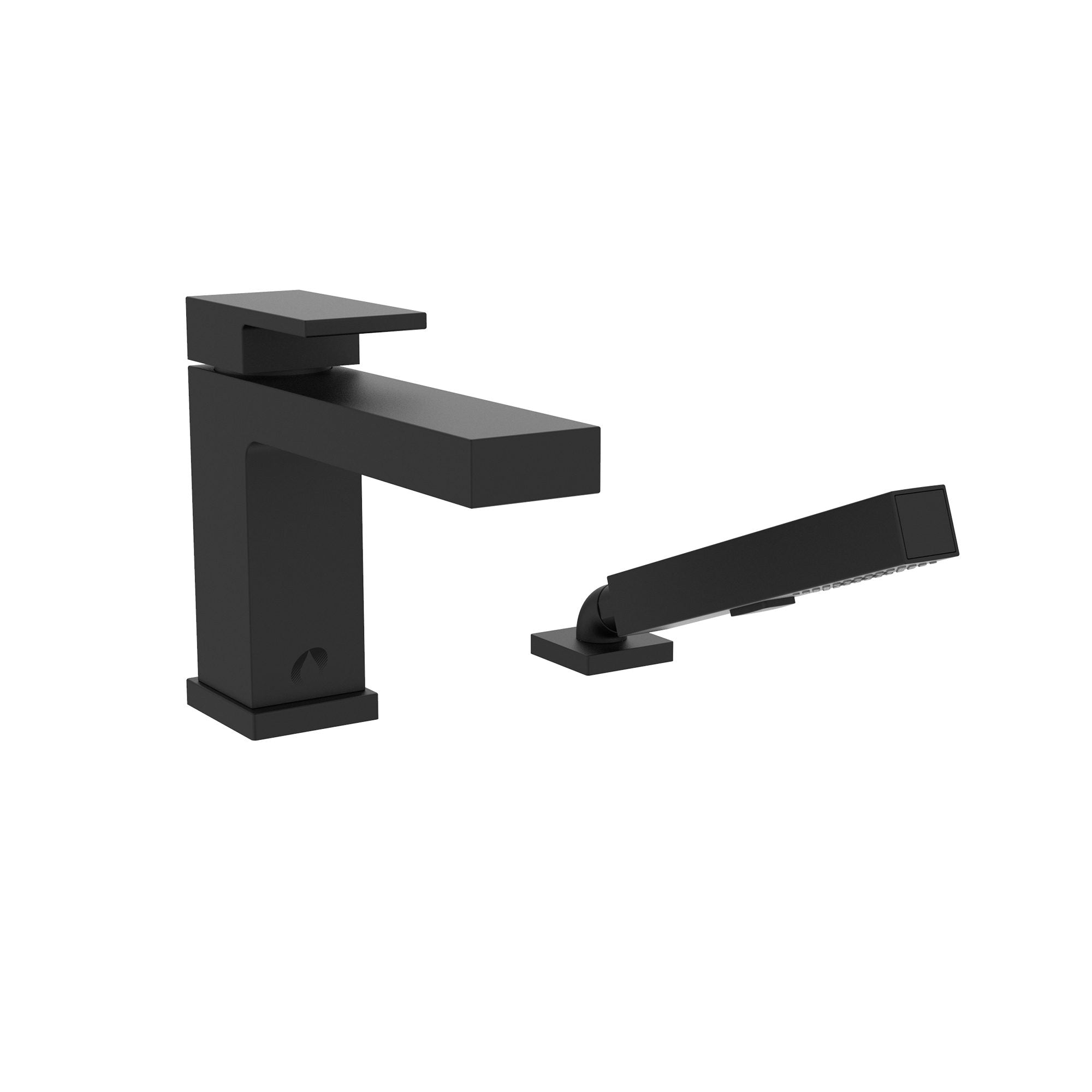 Bélanger AXO42MB- Axo 2 Hole Roman Bathtub Faucet W/Integrated Diverter & Valve For Copper Connection