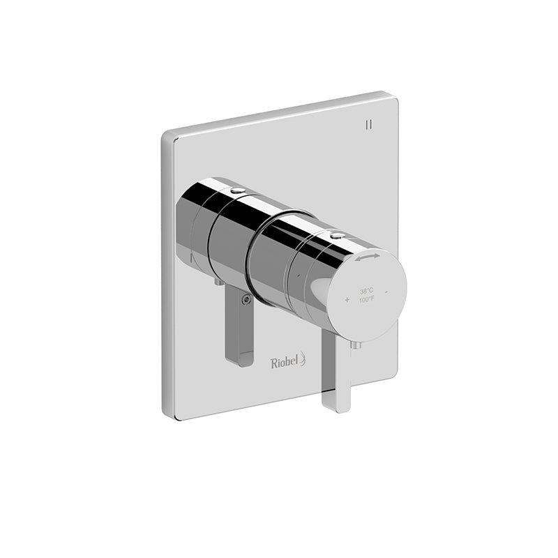 Riobel TPXTQ47C- 3-way no share Type T/P (thermostatic/pressure balance) coaxial valve trim | FaucetExpress.ca
