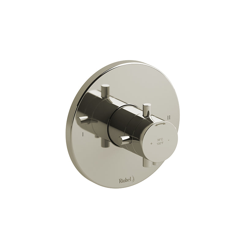 Riobel TRUTM44+PN- 2-way no share Type T/P (thermostatic/pressure balance) coaxial valve trim | FaucetExpress.ca