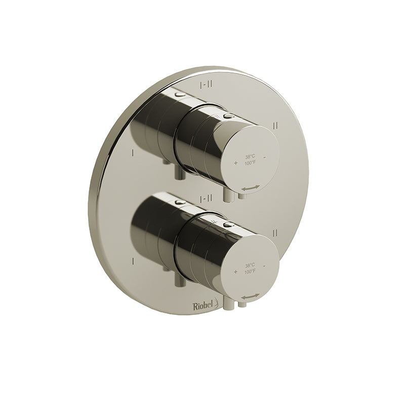 Riobel TRUTM46PN- 4-way Type T/P (thermostatic/pressure balance) coaxial valve trim | FaucetExpress.ca