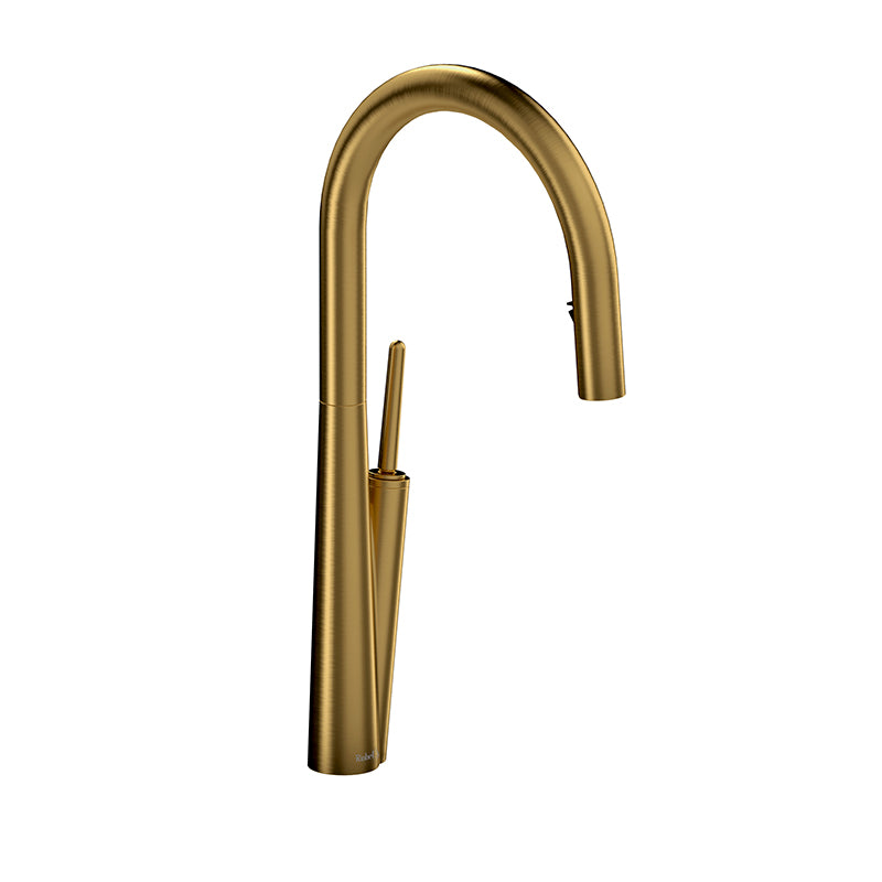 Riobel SC101BG- Solstice kitchen faucet with spray | FaucetExpress.ca