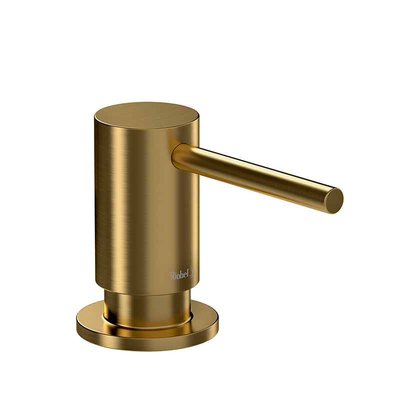 Riobel SD8BG- Soap dispenser, modern | FaucetExpress.ca