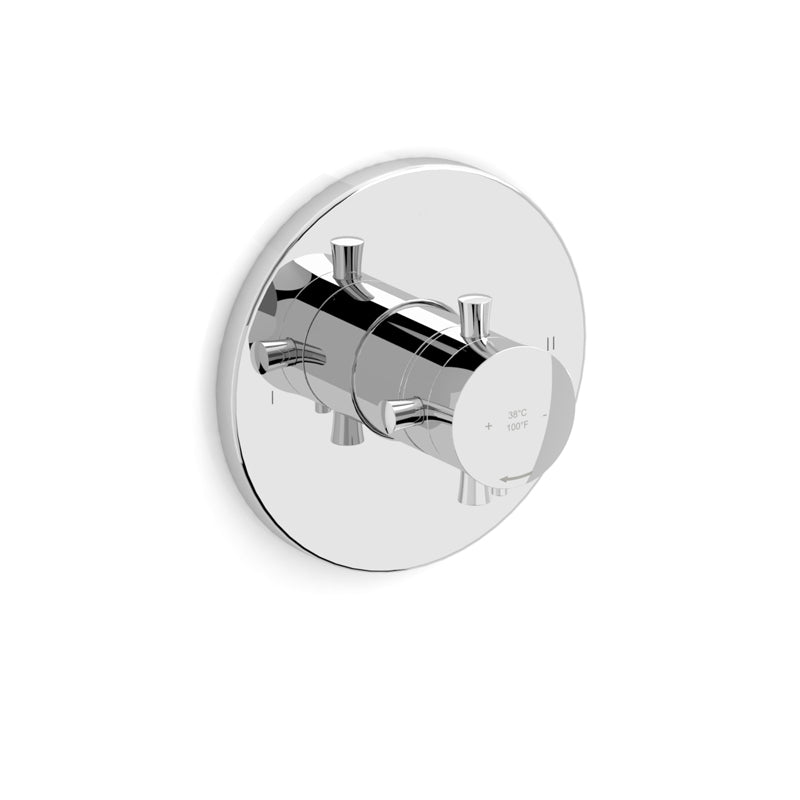 Riobel TEDTM44+C- 2-way no share Type T/P (thermostatic/pressure balance) coaxial valve trim | FaucetExpress.ca