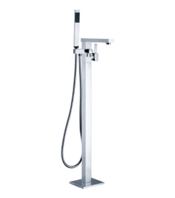 Rein R-6012TF-PC- Argus Freestanding Tub Filler w/ Handshower | FaucetExpress.ca