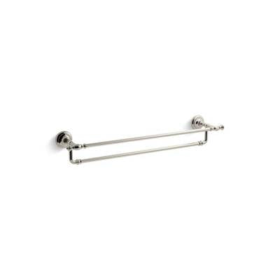 Kohler 72570-SN- Artifacts® 24'' double towel bar | FaucetExpress.ca