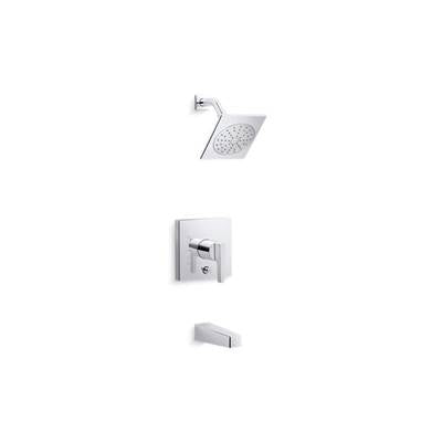 Kohler T99763-4G-CP- Honesty® Rite-Temp® bath and shower trim with 1.75 gpm showerhead and lever handle | FaucetExpress.ca