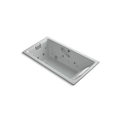 Kohler 856-V-95- Tea-for-Two® 66'' x 36'' drop-in Effervescence + whirlpool with spa/massage package | FaucetExpress.ca