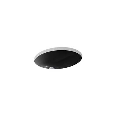 Kohler 2210-7- Caxton® Oval 17'' x 14'' Undermount bathroom sink with overflow | FaucetExpress.ca
