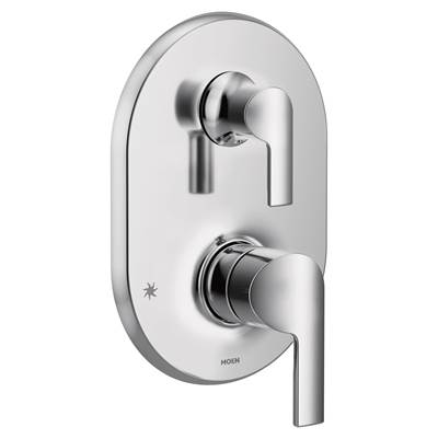 Moen UTS2611- Doux M-CORE 3-Series 2-Handle Shower Trim with Integrated Transfer Valve in Chrome (Valve Not Included)