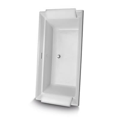 Toto ABY626N#01DBN- Acrylic Soaker Aimes Cotton Brushed Nickel | FaucetExpress.ca