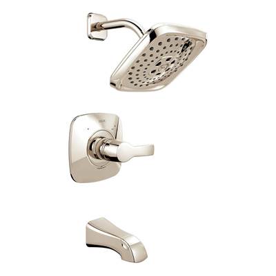 Delta T14452-PN- 14 Series Mc H2Okinetic Tub/Shower Trim | FaucetExpress.ca