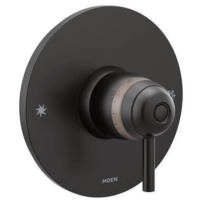 Moen TS33002BL- Arris ExactTemp Thermostatic Trim Kit, Valve Required, Matte Black