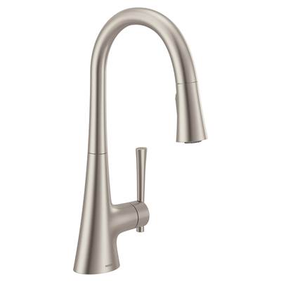 Moen 9126SRS- Kurv Single-Handle Pull-Down Sprayer Kitchen Faucet With Reflex And Power Boost In Spot Resist Stainless