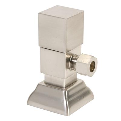 Mountain Plumbing MT5004-NL- Square Brass Angle Outlet 3/8'' Compression
