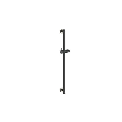 Vogt SB.09.27.PB- Zehn Shower Rail 27' Polished Nickel Matte Black