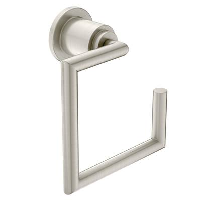 Moen YB0886BN- Arris Brushed Nickel Towel Ring