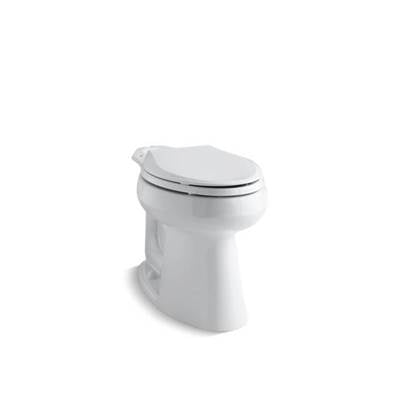 Kohler 4373-0- Highline® Comfort Height® Elongated chair height toilet bowl with 10'' rough-in | FaucetExpress.ca