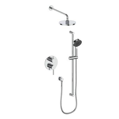 Vogt SET.OR.210.210.CC- 2-Way Pressure Balanced Set - Rainhead and Handheld Chrome