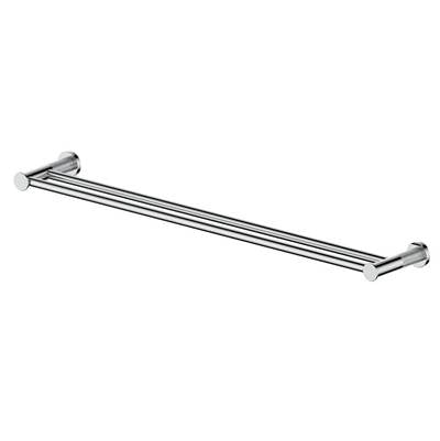 Vogt BA.0508.MB- Drava Double Towel Bar Matte Black